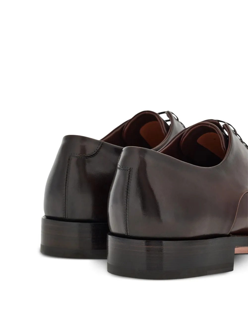 Ferragamo Derbies En Cuir Bout En Amande Farfetch