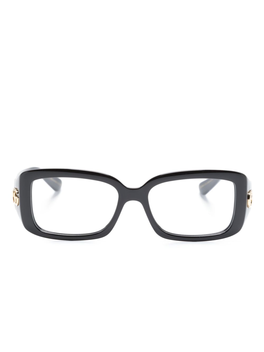 Gucci Eyewear Gg Rectangle Frame Glasses Farfetch