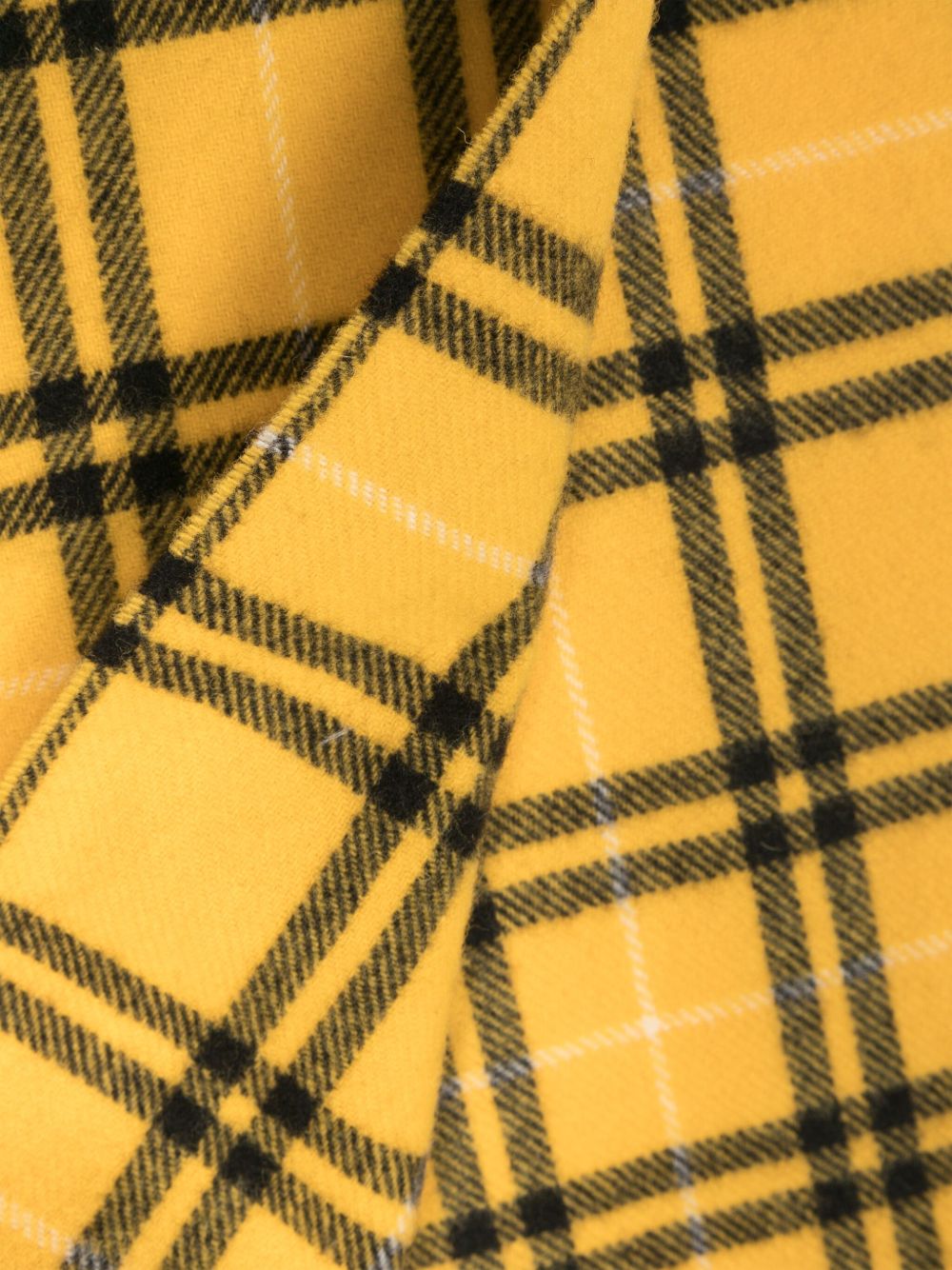 Marni Checked Wool Scarf Farfetch