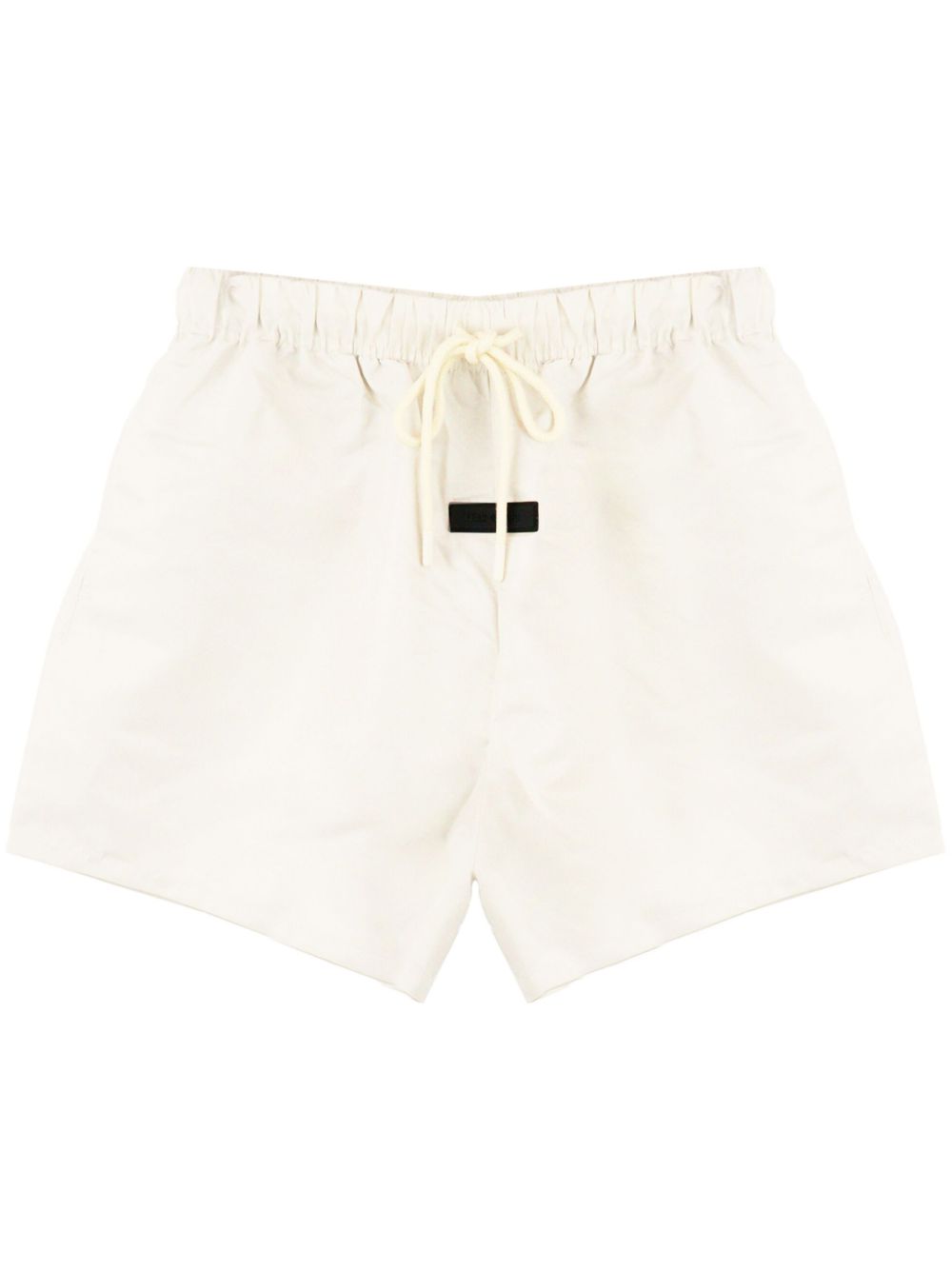 Fear Of God Essentials Logo Patch Drawstring Shorts Farfetch