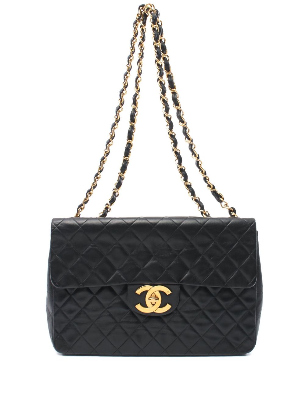 CHANEL Pre Owned 1991 1994 Double Flap Shoulder Bag Farfetch