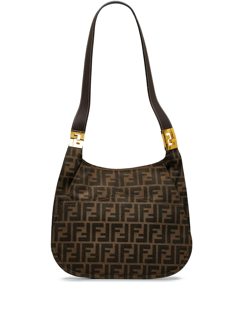 Fendi Pre Owned S Zucca Pattern Shoulder Bag Farfetch