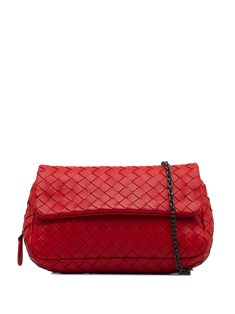 Bottega Veneta Pre Owned 2012 Intrecciato Flap Crossbody Bag Farfetch