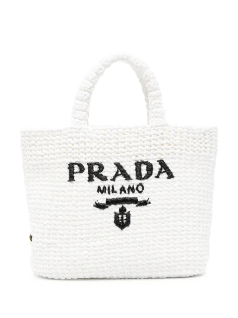 Prada Tote Bags For Women Crochet Bag Farfetch