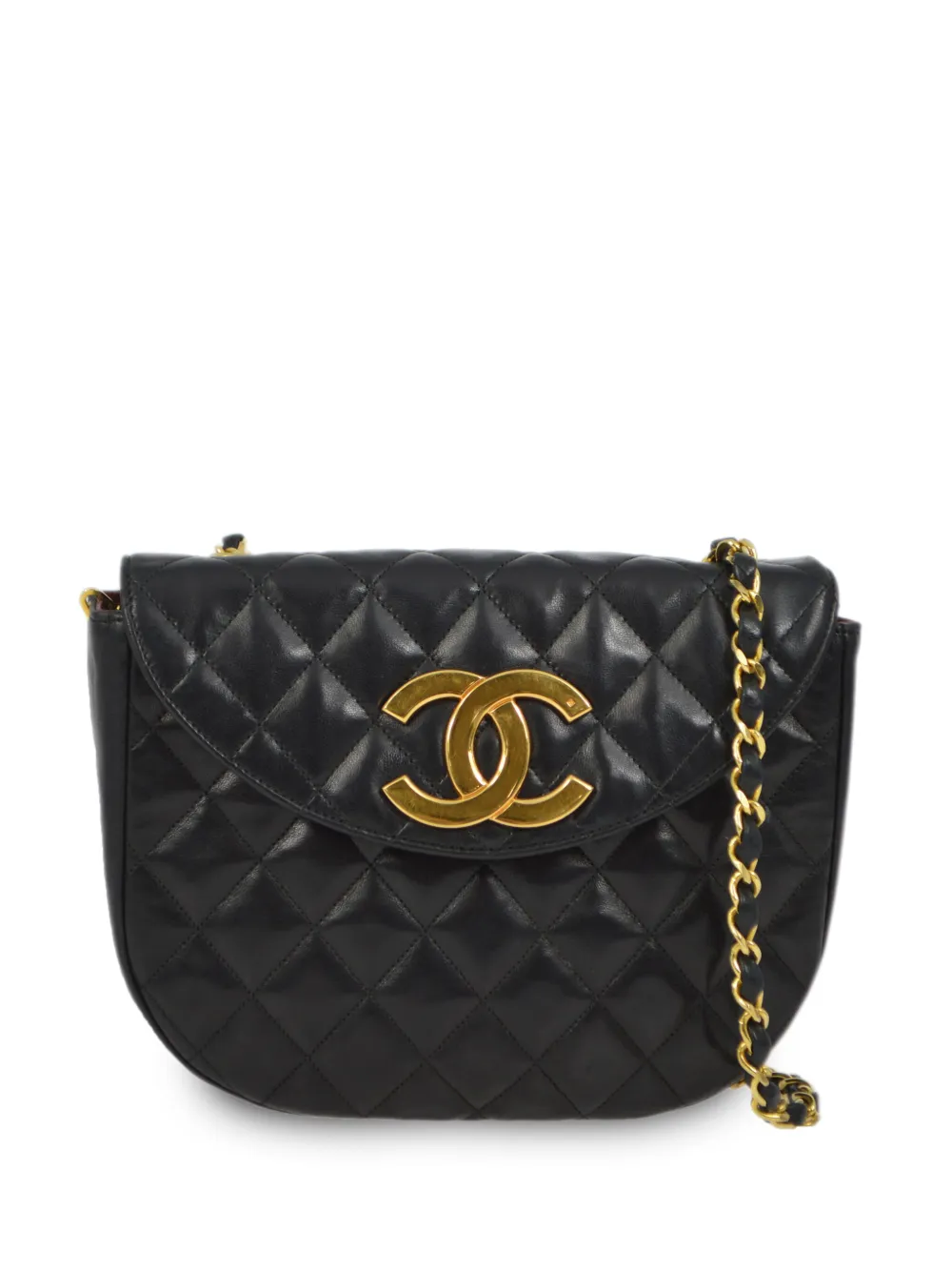 CHANEL Pre Owned 1990 Diamond Quilted Shoulder Bag Farfetch