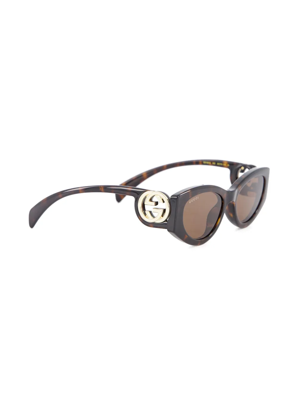 Gucci Eyewear Lentes De Sol Con Armaz N Cat Eye Marr N Farfetch Mx