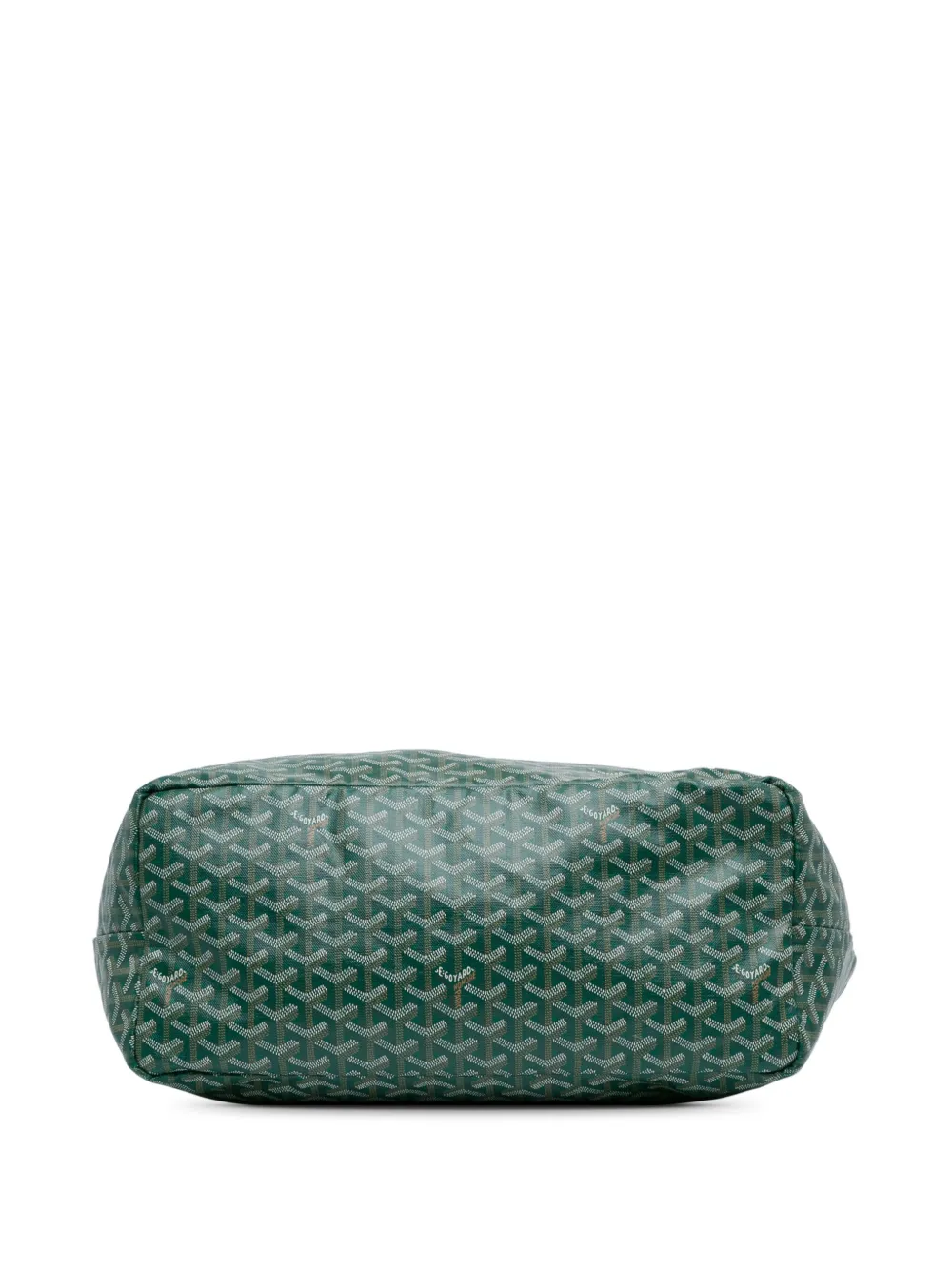 Goyard Pre Owned Goyardine Saint Louis Gm Tote Bag Green