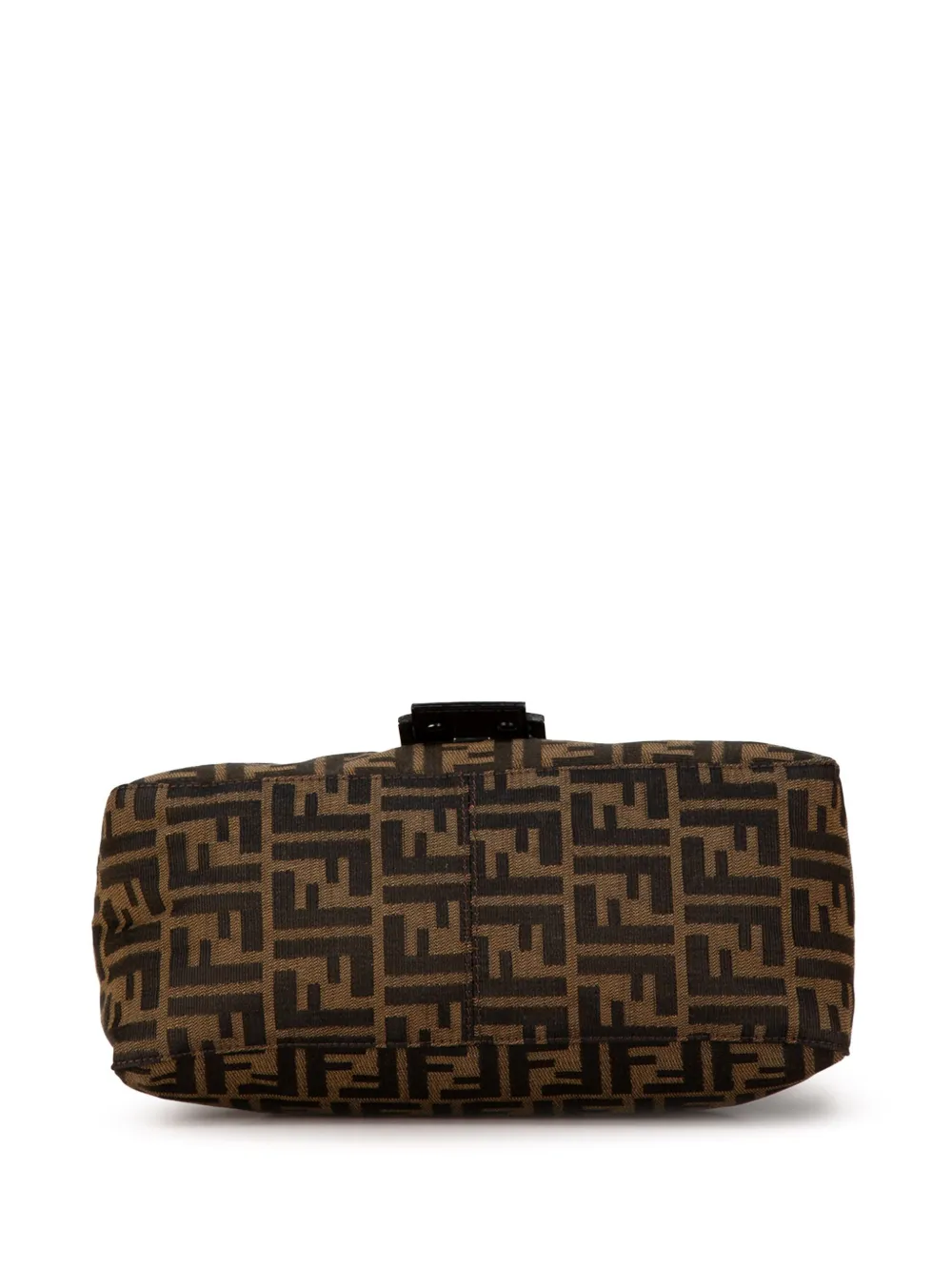 Fendi Pre Owned Bolsa De Hombro Zucca Mamma Forever 2000 2010 Marrón