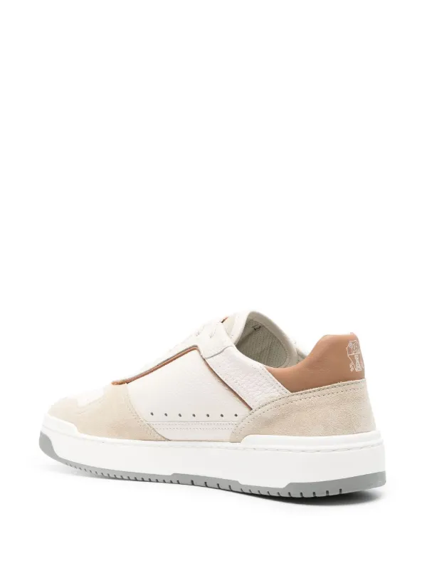 Panelled Low Top Sneakers Brunello Cucinelli Eraldo Kr