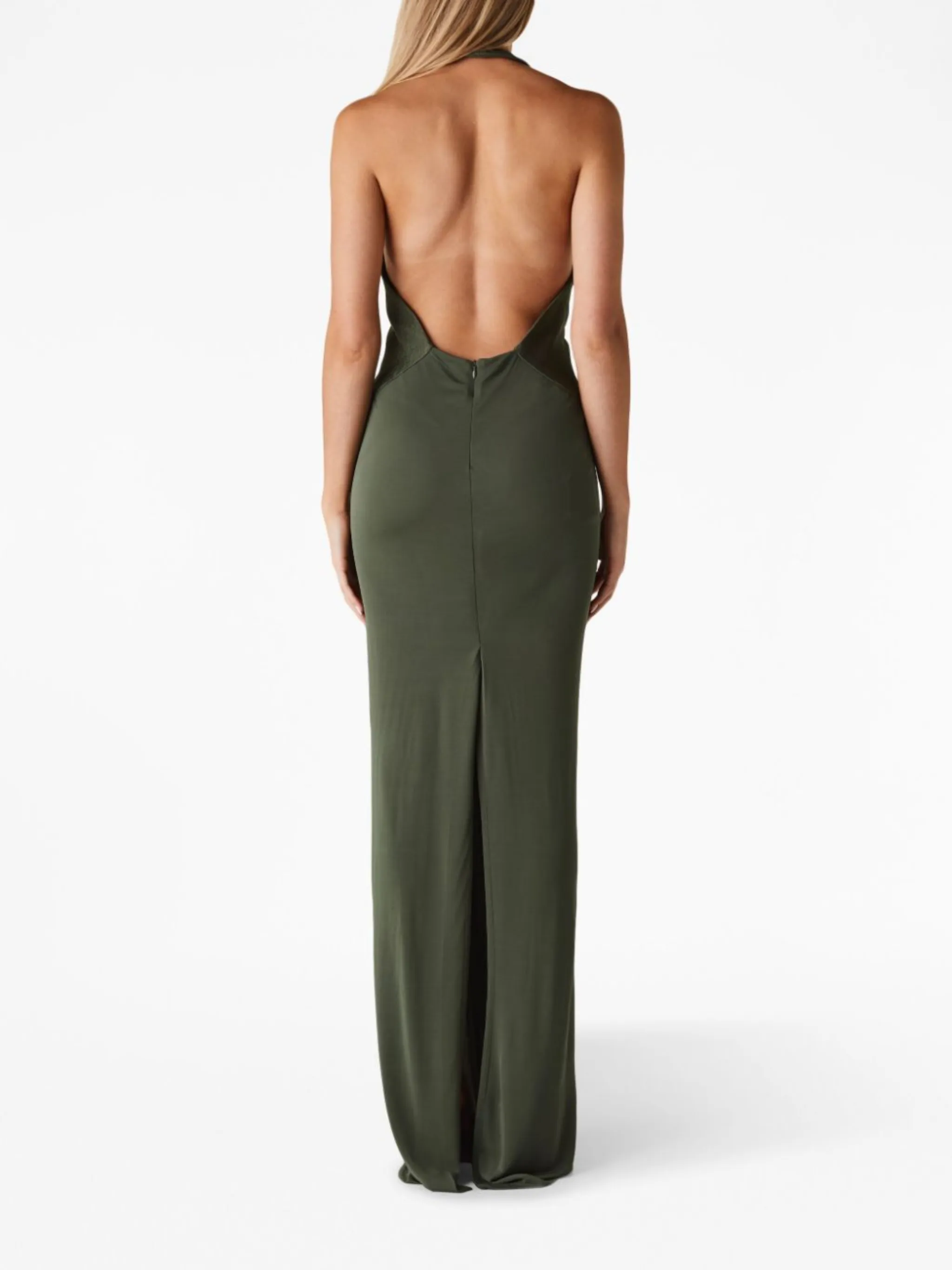 Christopher Esber Slope Halterneck Backless Maxi Dress Eraldo JP