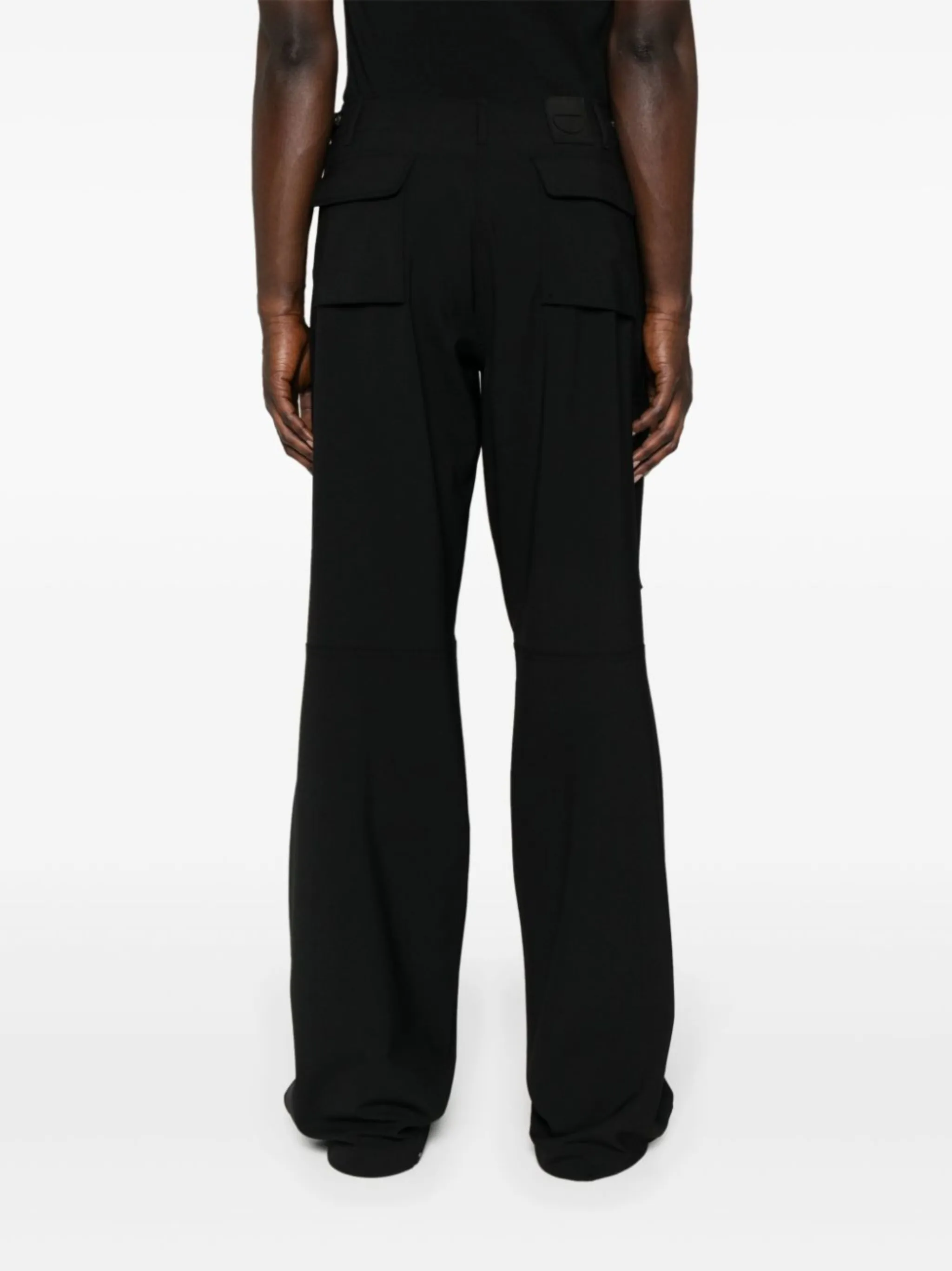 Coperni Logo Patch Wide Leg Trousers Eraldo Us