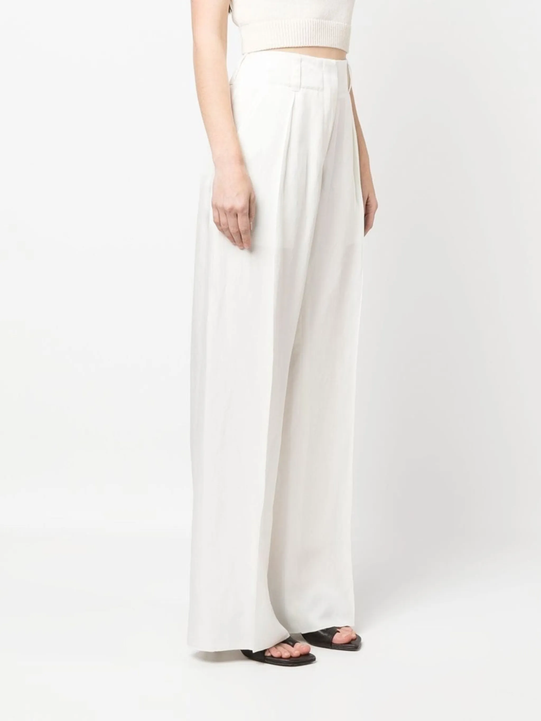 Wide Leg Trousers Ferragamo Eraldo