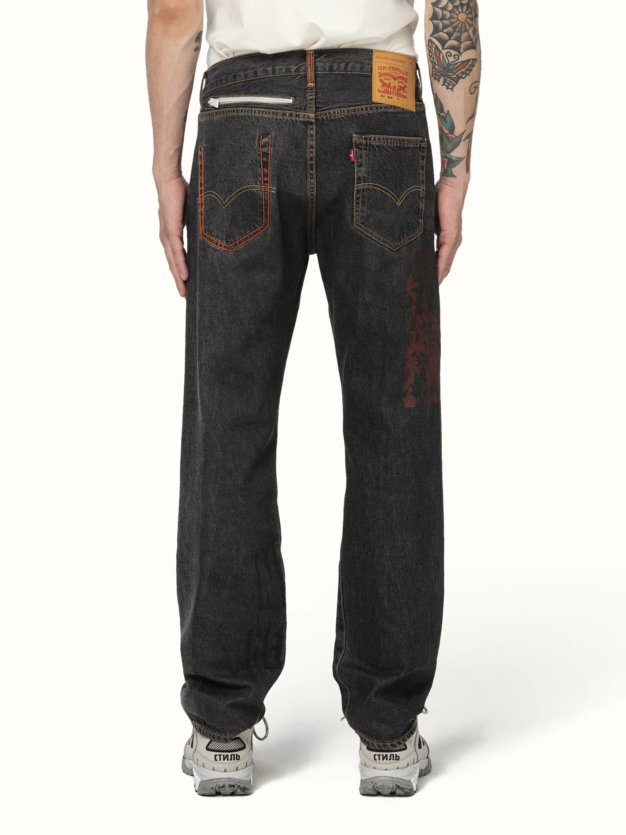 X Levi S 501 Straight Leg Jeans HERON PRESTON Official Site