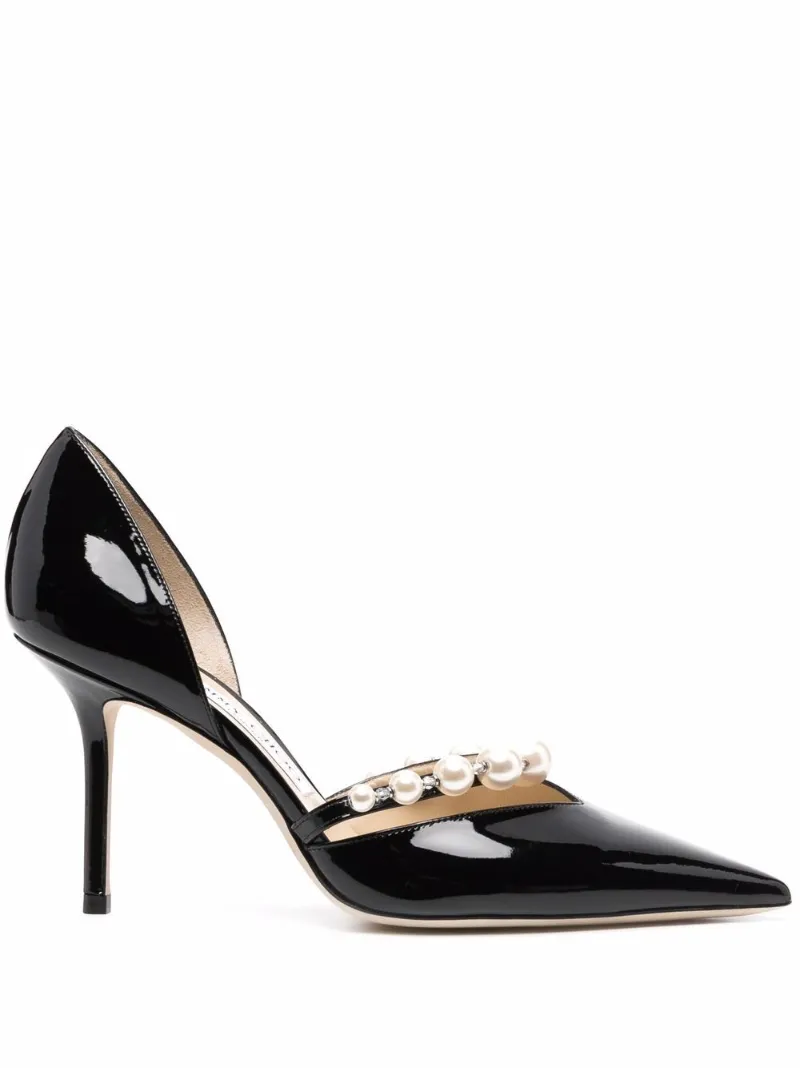 Aurelie Mm Pearl Embellished Pumps Jimmy Choo Eraldo Kr