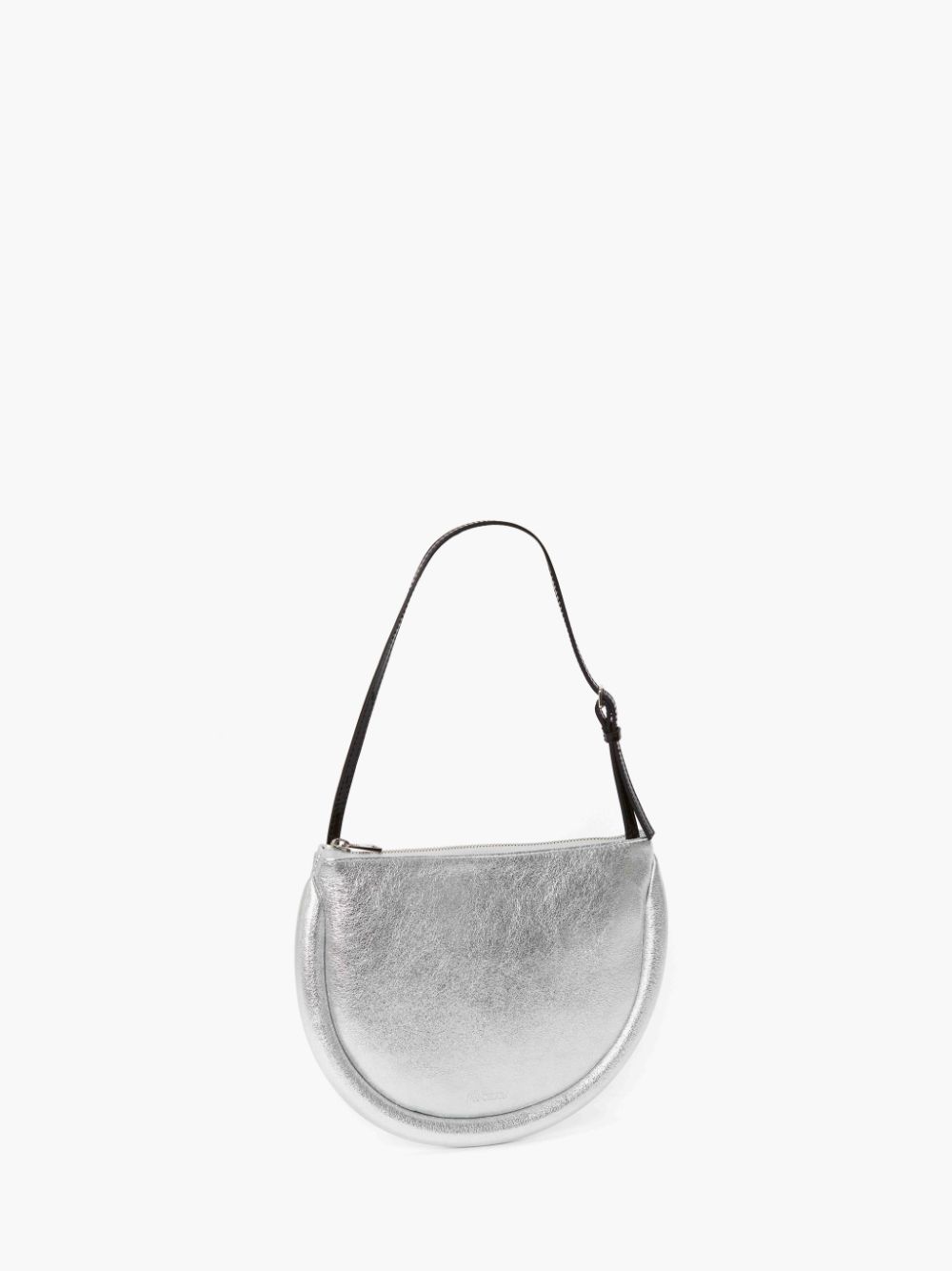 BUMPER MOON LEATHER SHOULDER BAG In Silver JW Anderson US