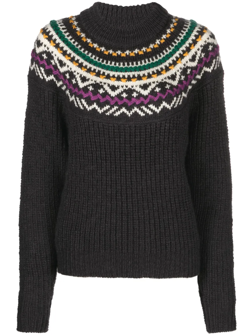 Gil fair isle knit jumper MARANT ÉTOILE Eraldo