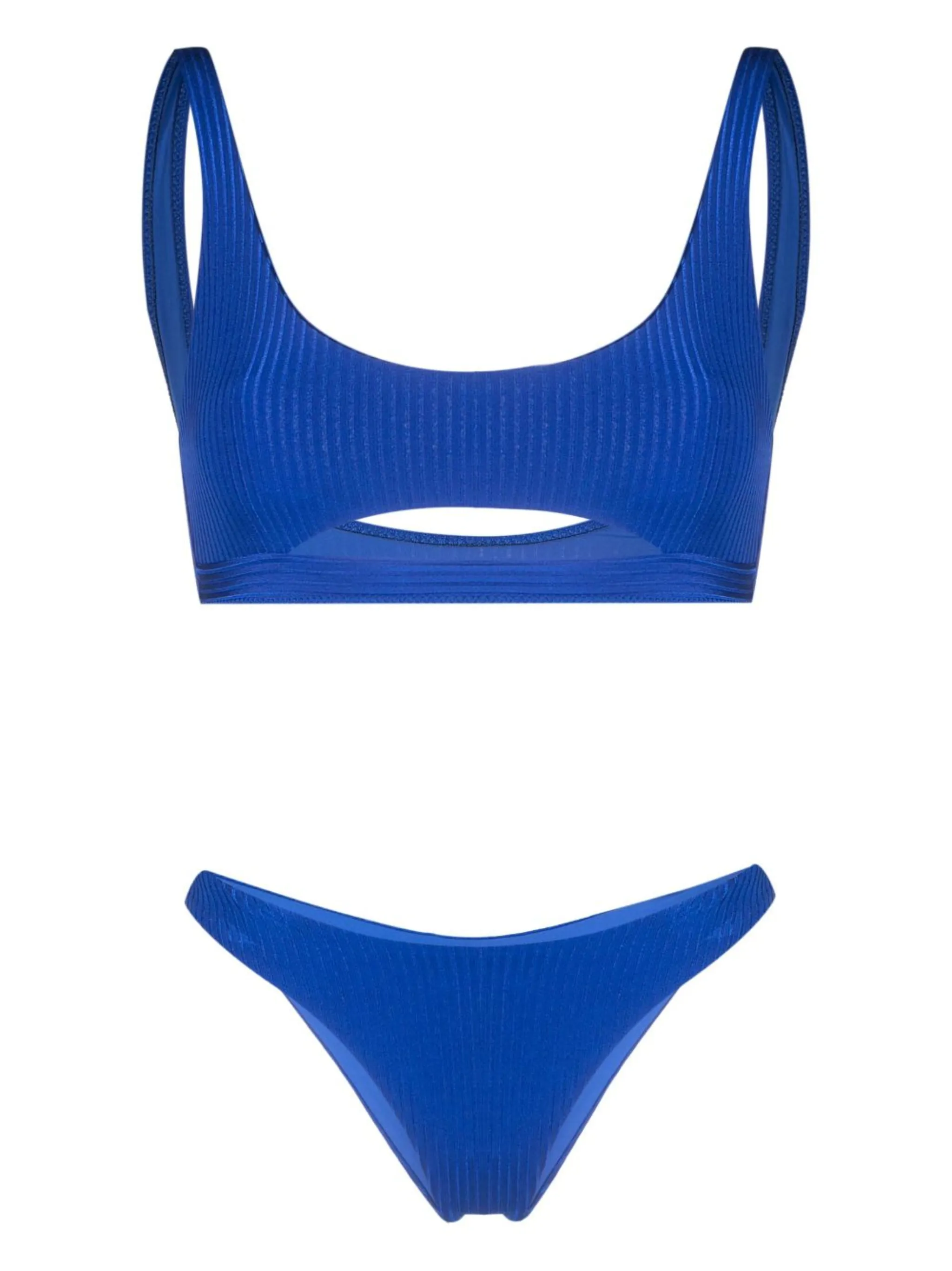 Matin E Cut Out Ribbed Bikini Eraldo Us