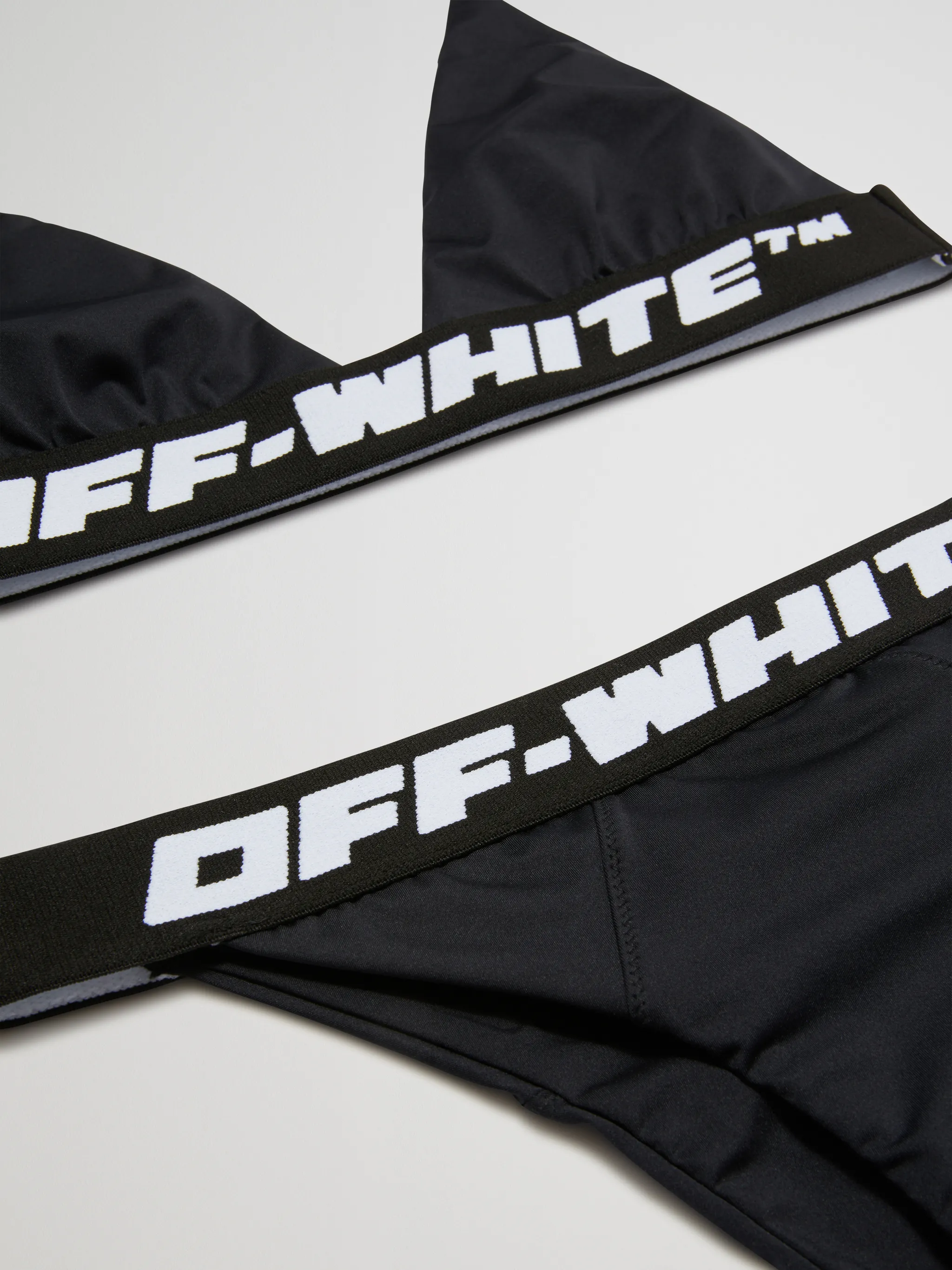 Logo Band Bikini Off White Official Site