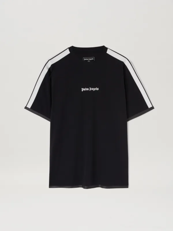 Logo Print Performance T Shirt In Black Palm Angels Official