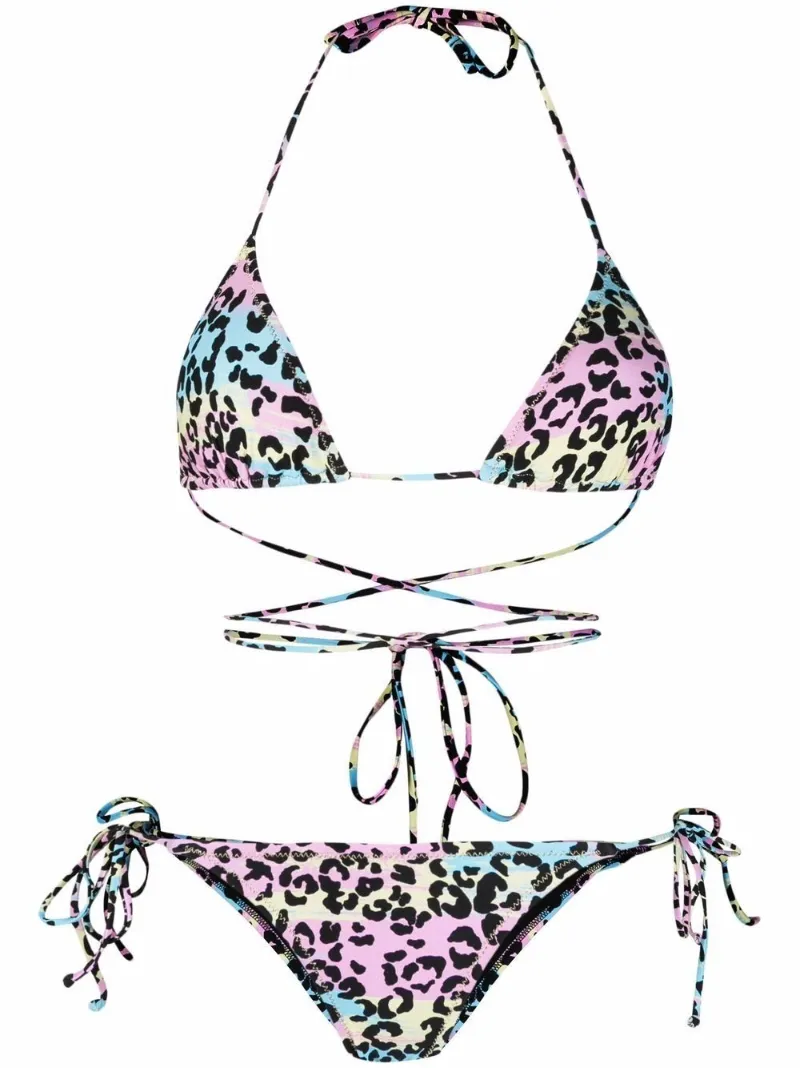 Miami Leopard Print Bikini Reina Olga Eraldo Au