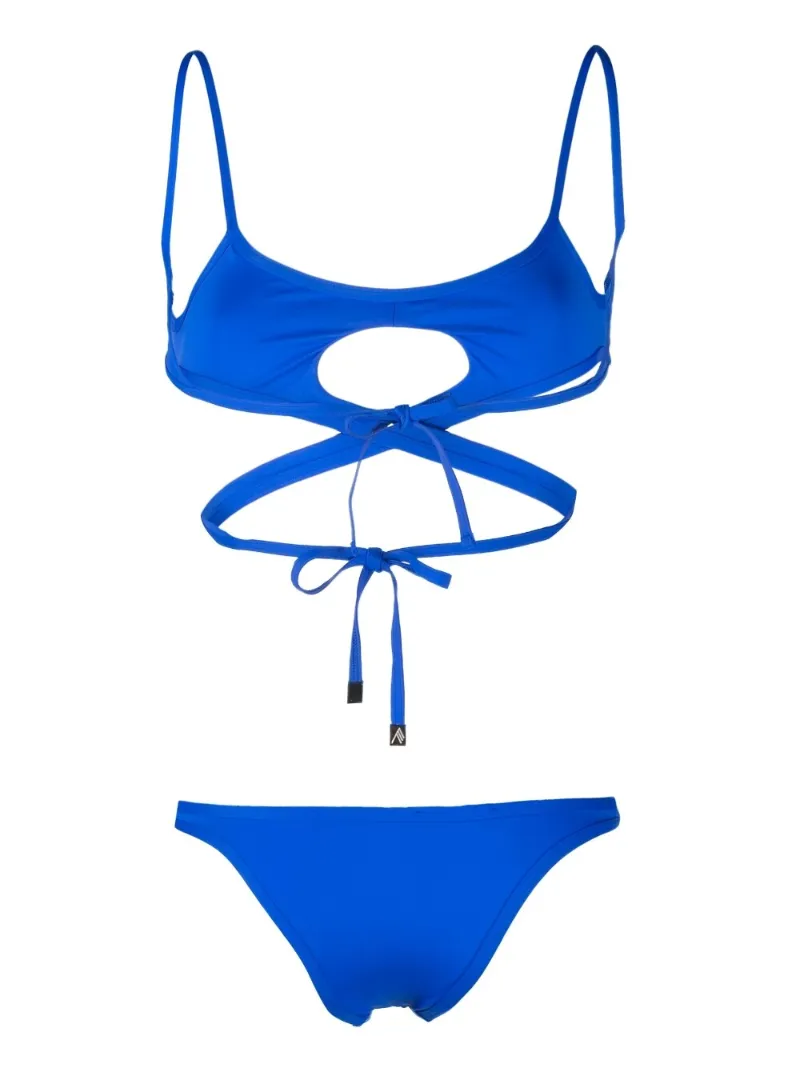 Cut Out Wraparound Bikini The Attico Eraldo