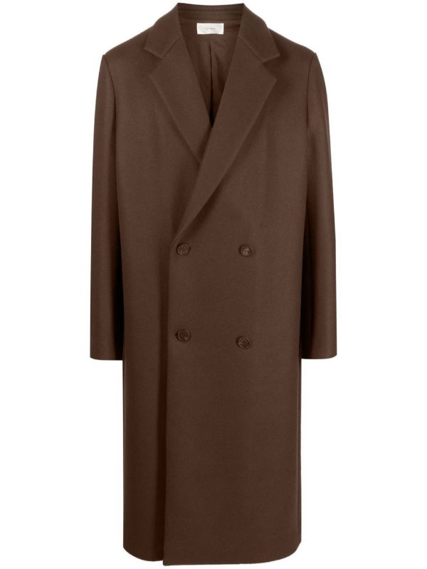 Tailored Double Breasted Wool Coat The Row Eraldo