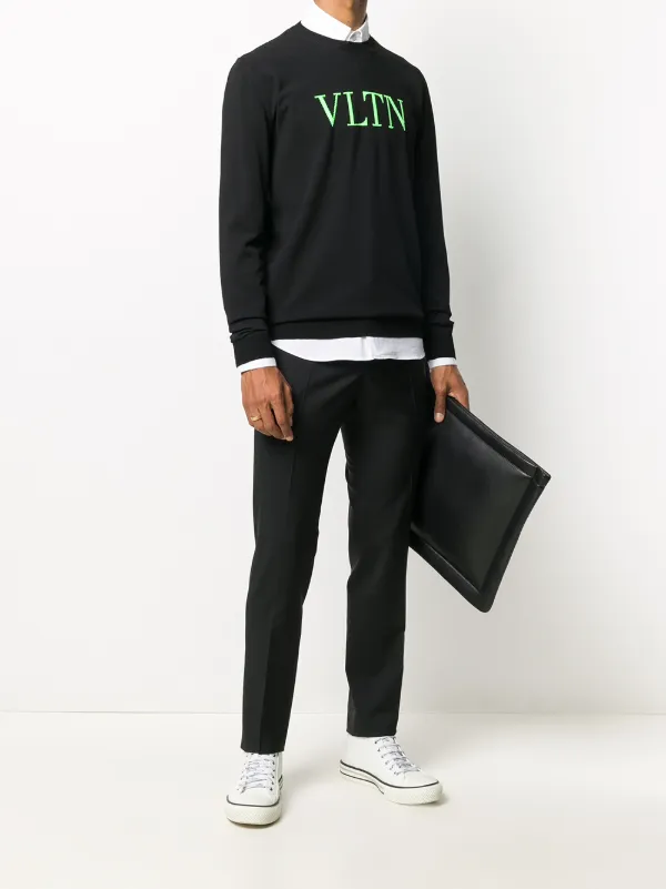 Vltn Intarsia Jumper Valentino Garavani Eraldo Fr