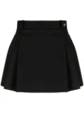 Medusa Button Pleated Mini Skirt Versace Eraldo