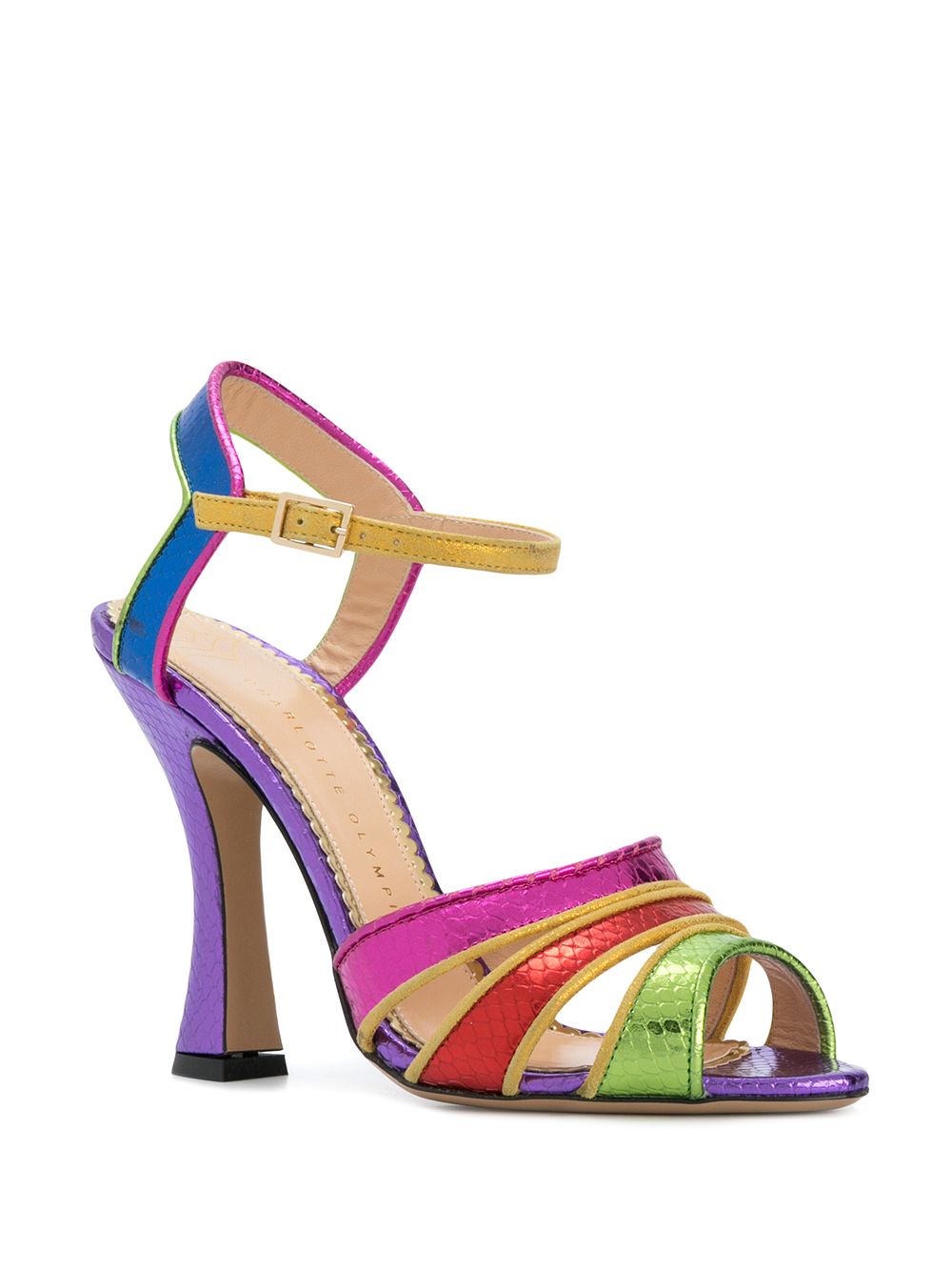 фото Charlotte olympia босоножки 'isla rainbow'