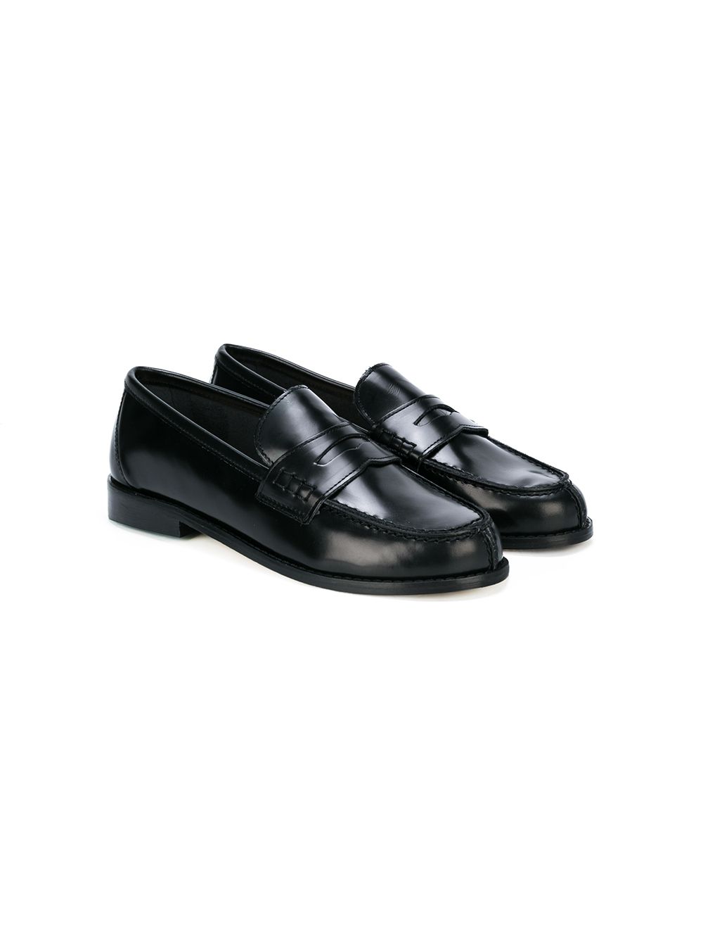 фото Prosperine kids leather slip-on loafers