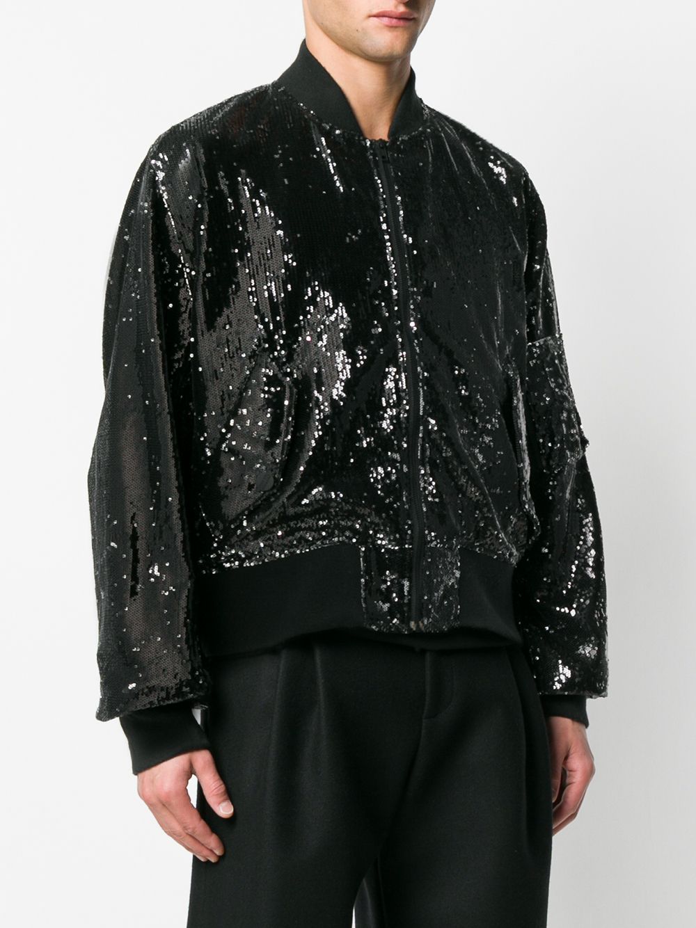 фото Ktz limited edition sequin bomber jacket