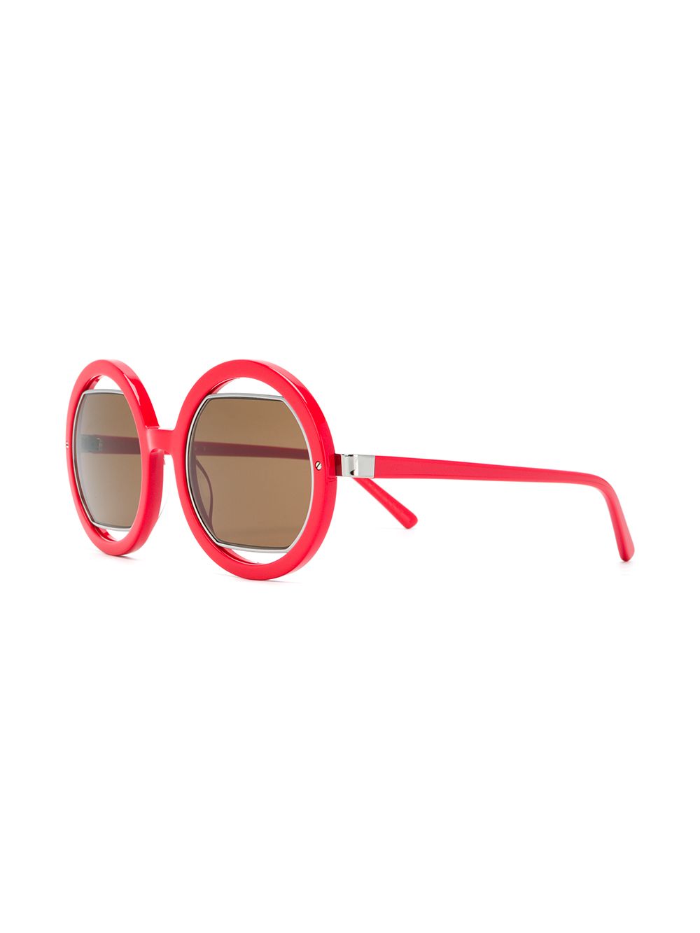 фото Marni eyewear round frame sunglasses