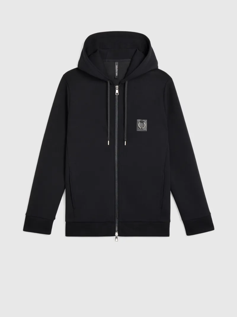 Neil barrett zip online up hoodie