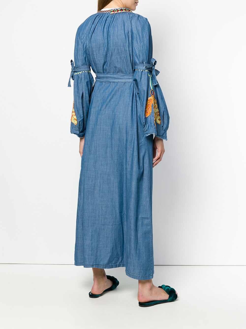 фото Anjuna aida oversized denim kimono