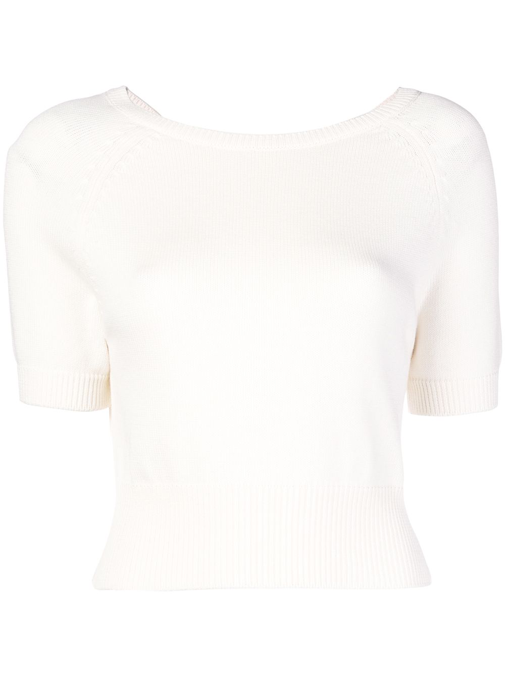 фото Cashmere in love cropped knitted top