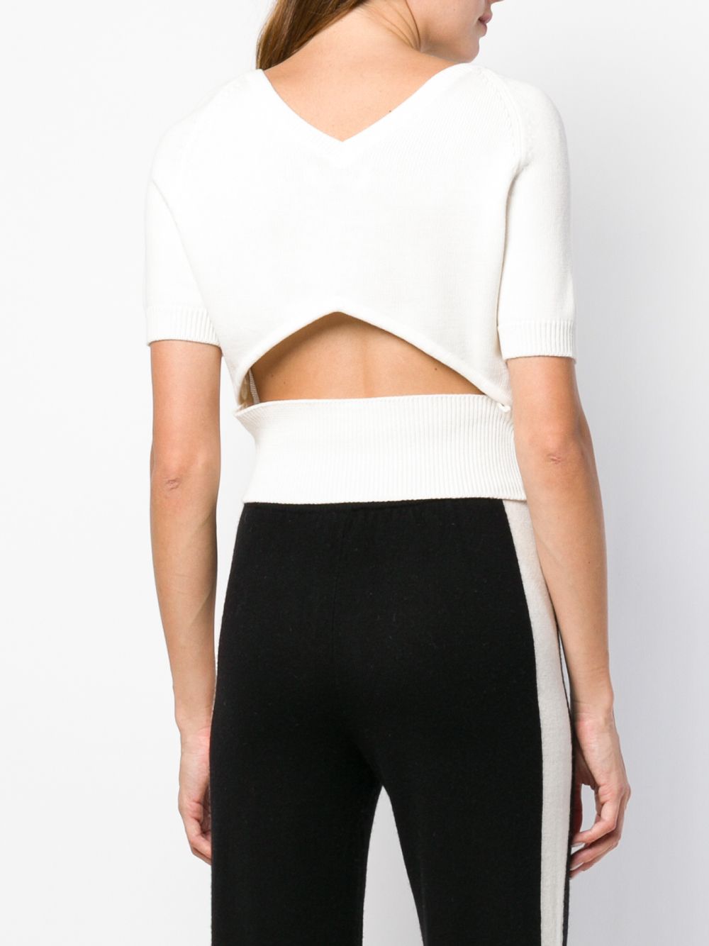 фото Cashmere in love cropped knitted top