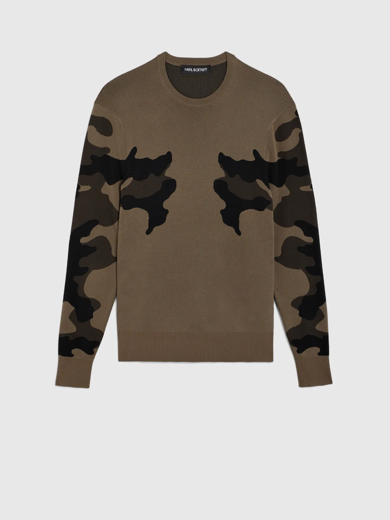 Camo Techno Sweater | NeilBarrett.com