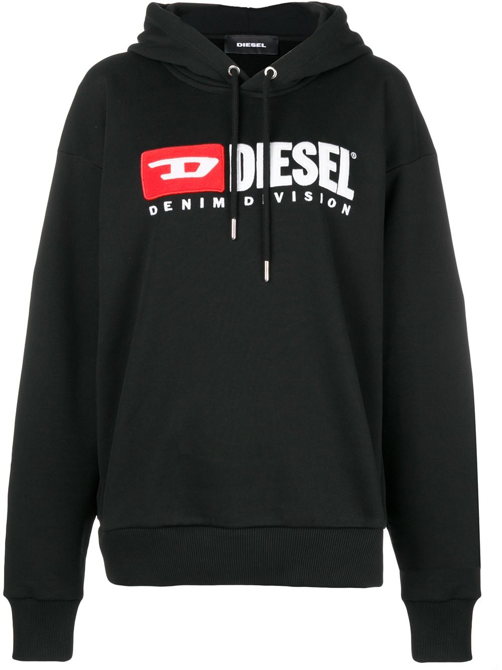 фото Diesel denim vision logo hoodie
