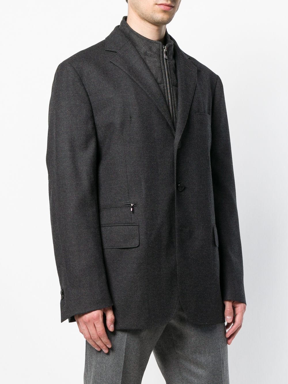 фото Corneliani funnel neck blazer