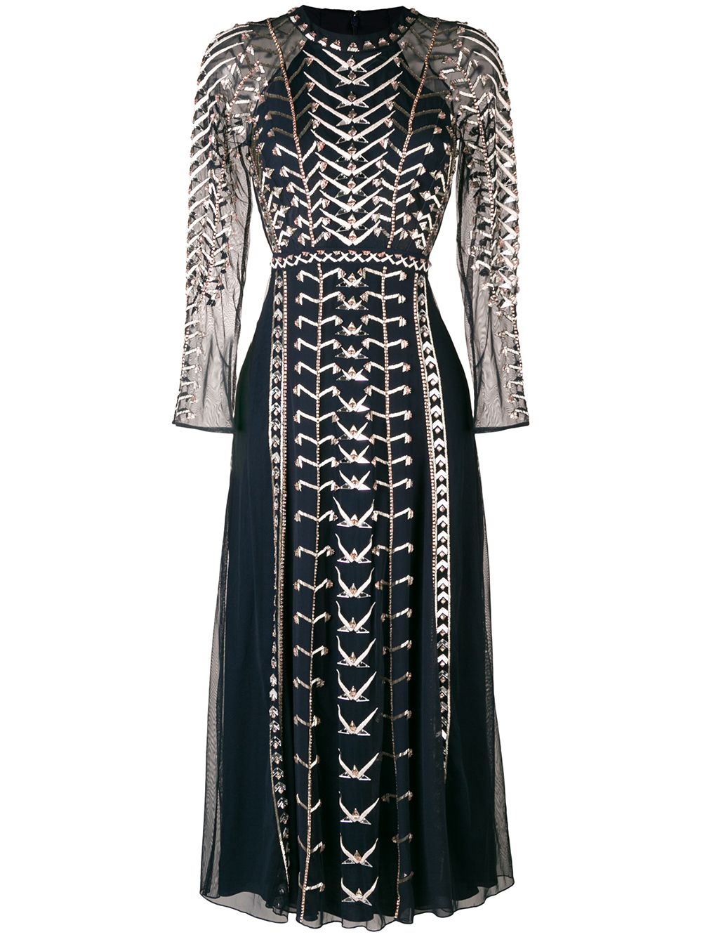 фото Temperley london платье 'wild life'