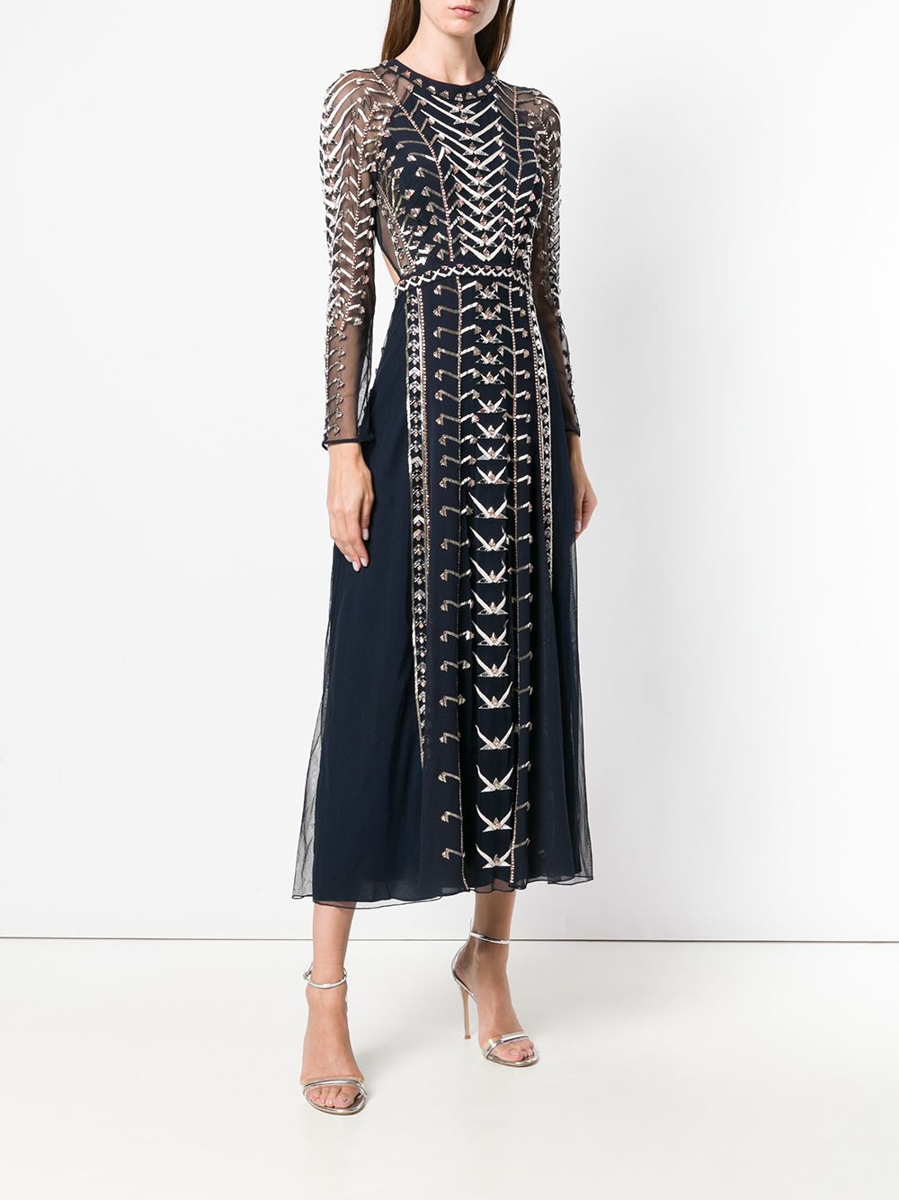 фото Temperley london платье 'wild life'