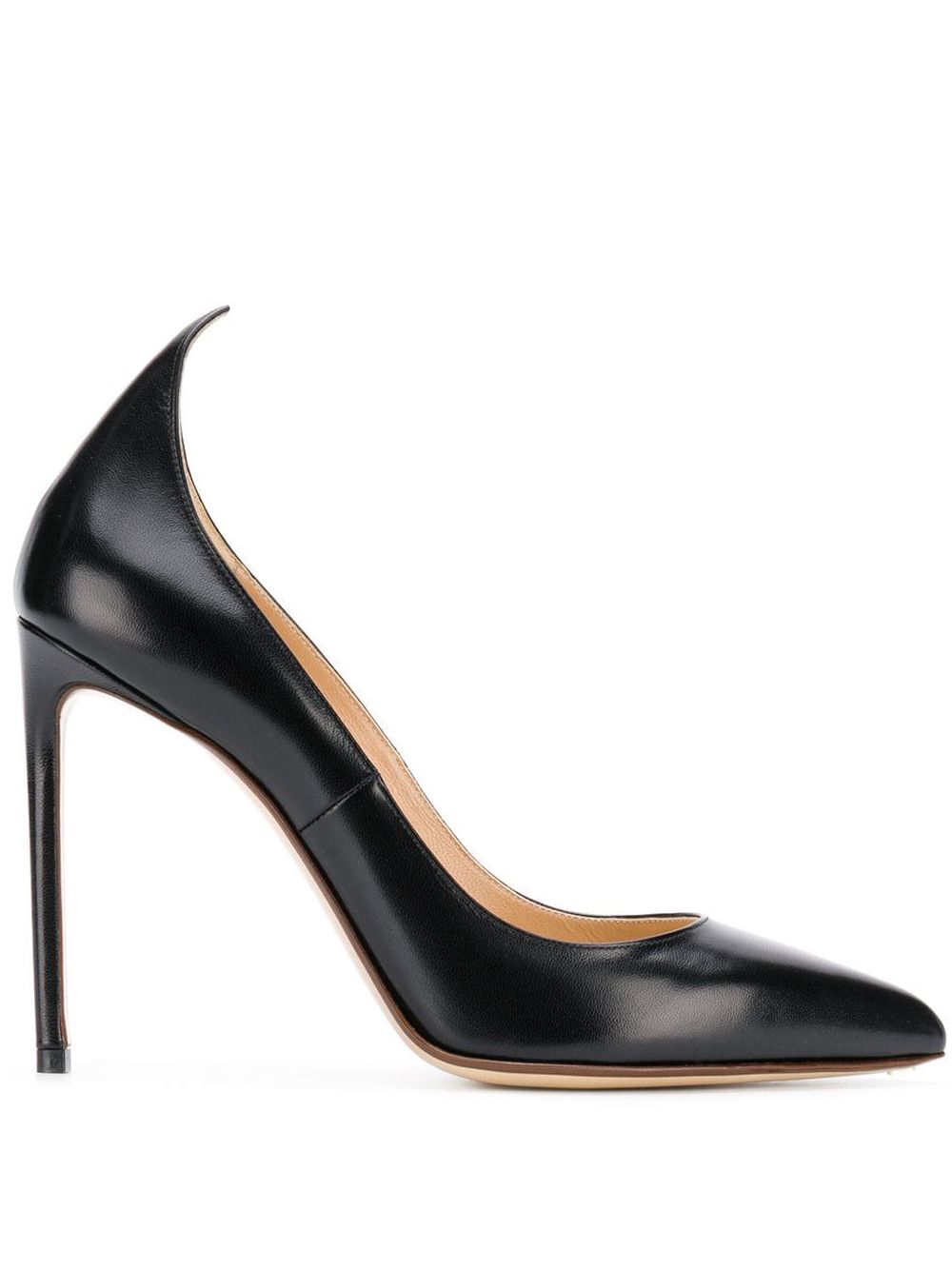 фото Francesco russo pointed heel pumps