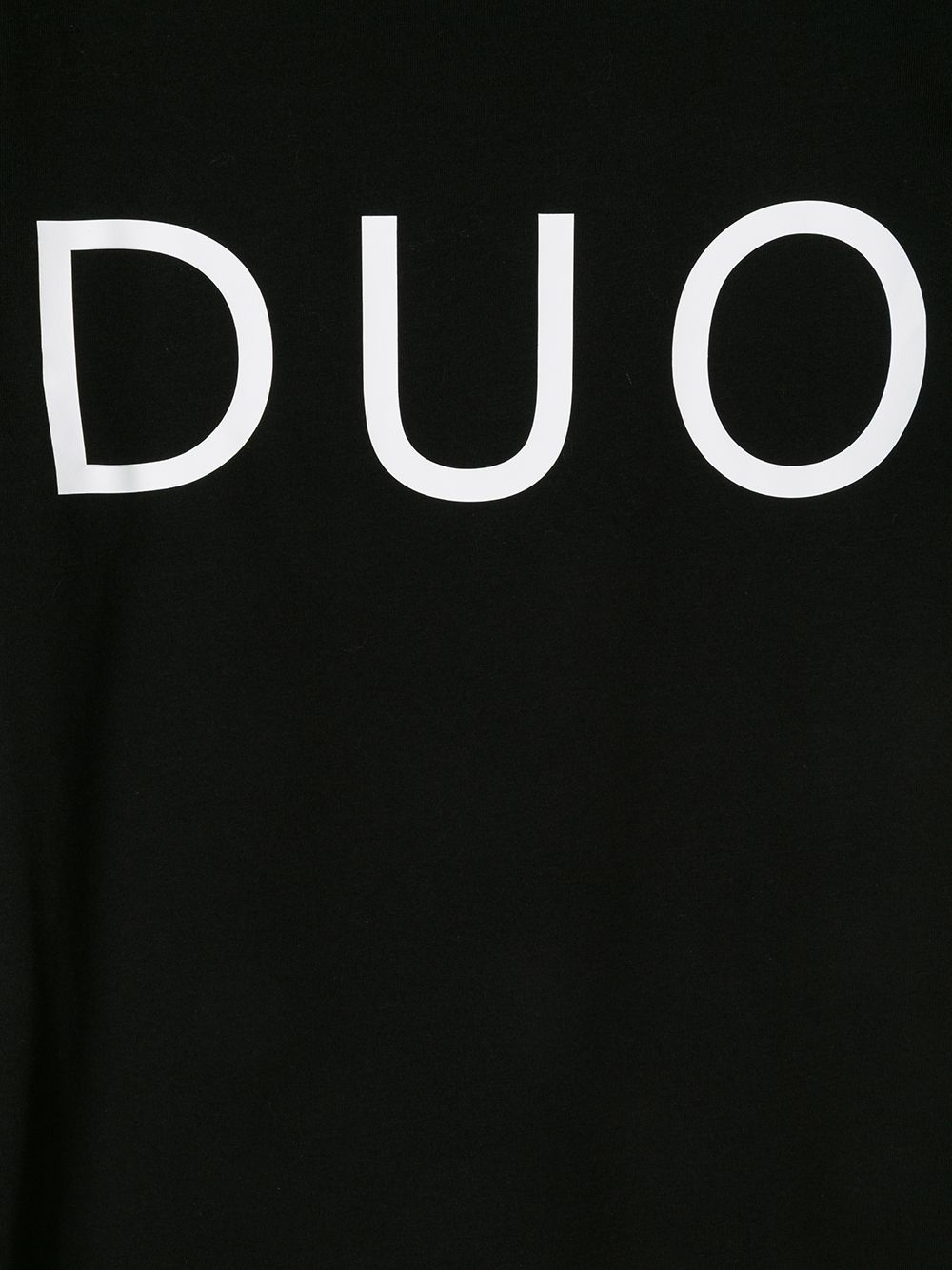 фото Duoltd contrast logo printed t-shirt