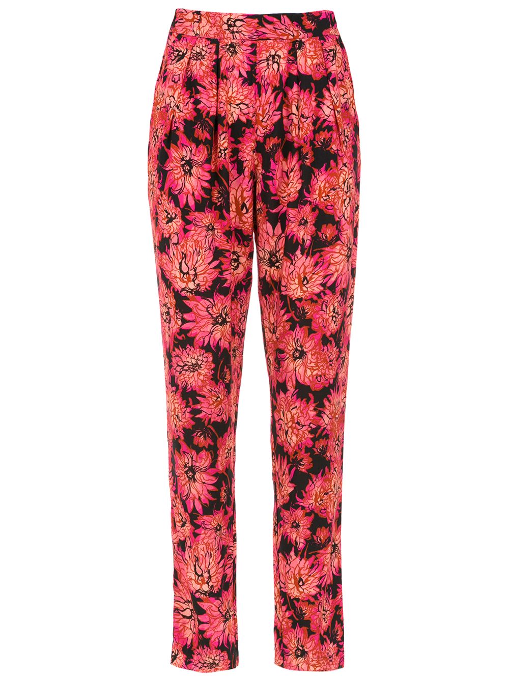 фото Andrea marques printed straight trousers