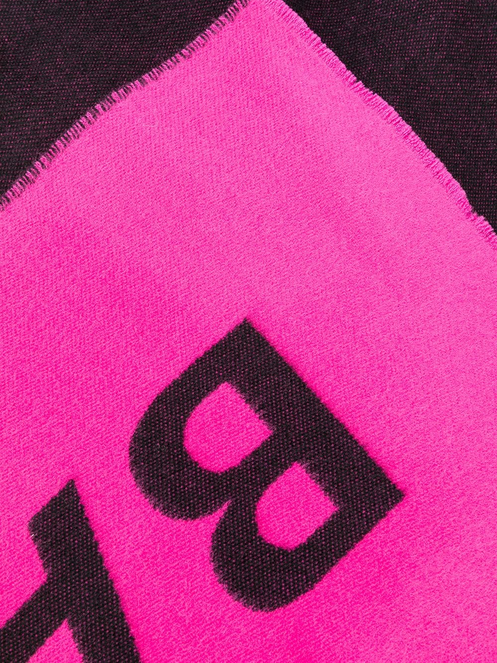 фото Balenciaga длинный шарф с логотипом