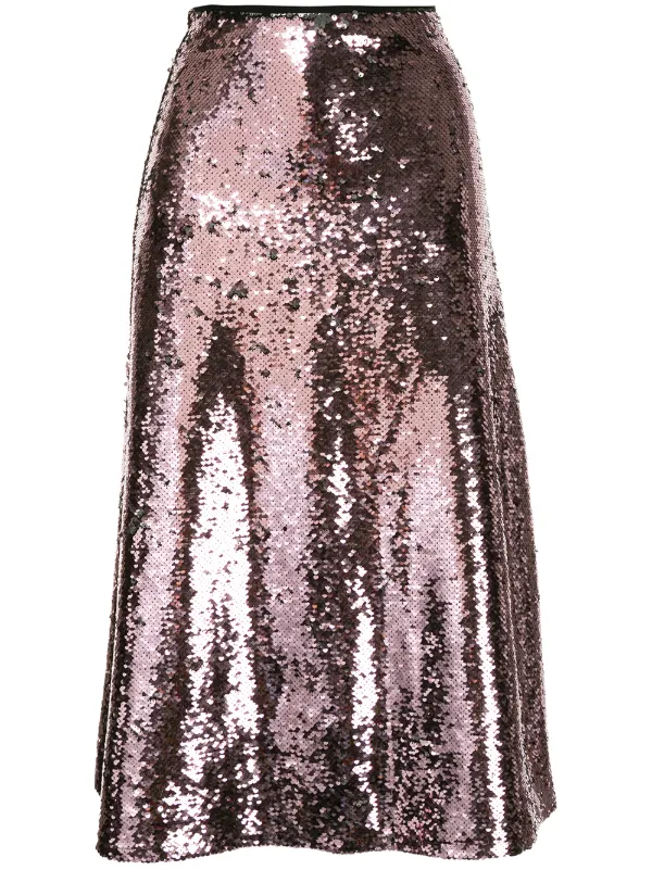 Leonita sequin midi skirt best sale