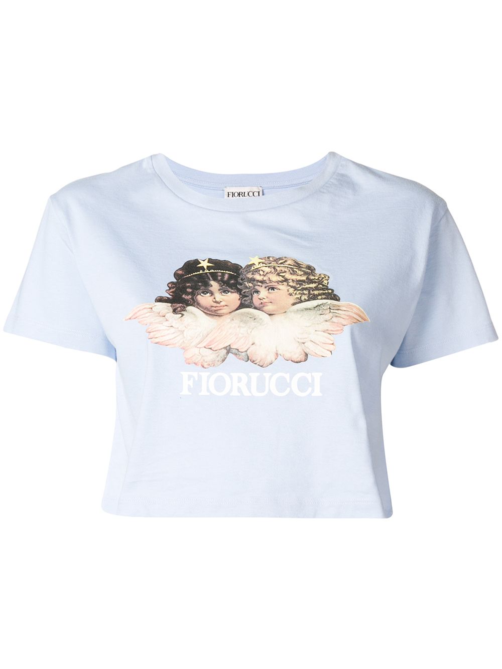 фото Fiorucci укороченная футболка vintage angels