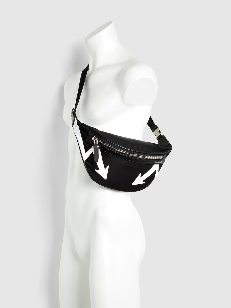 Arrow Bolts Nylon & Leather Classic Belt Bag