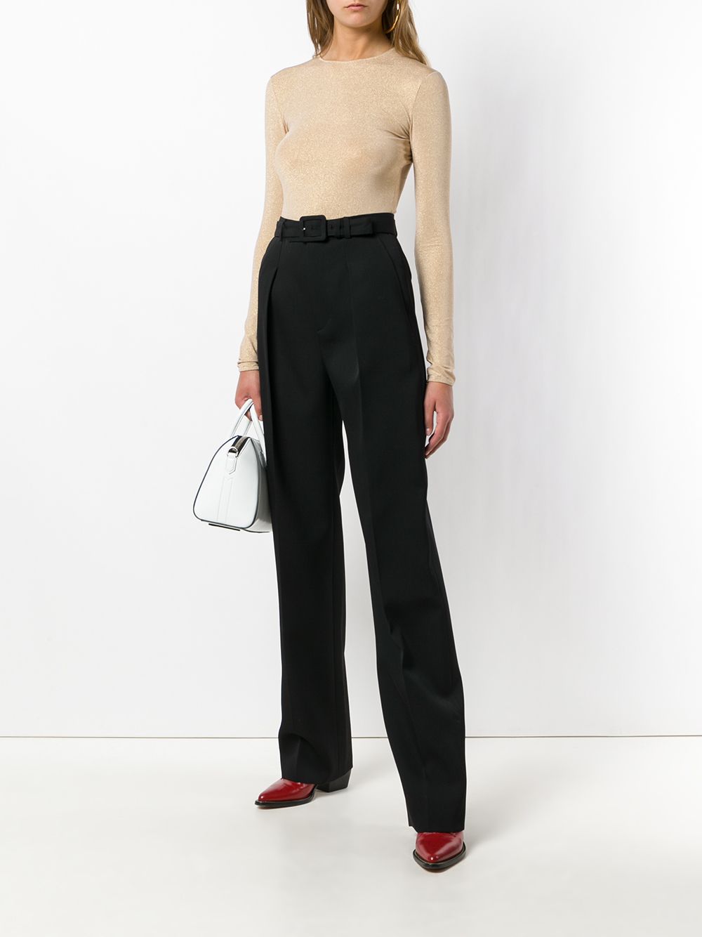 фото Givenchy брюки с поясом на талии