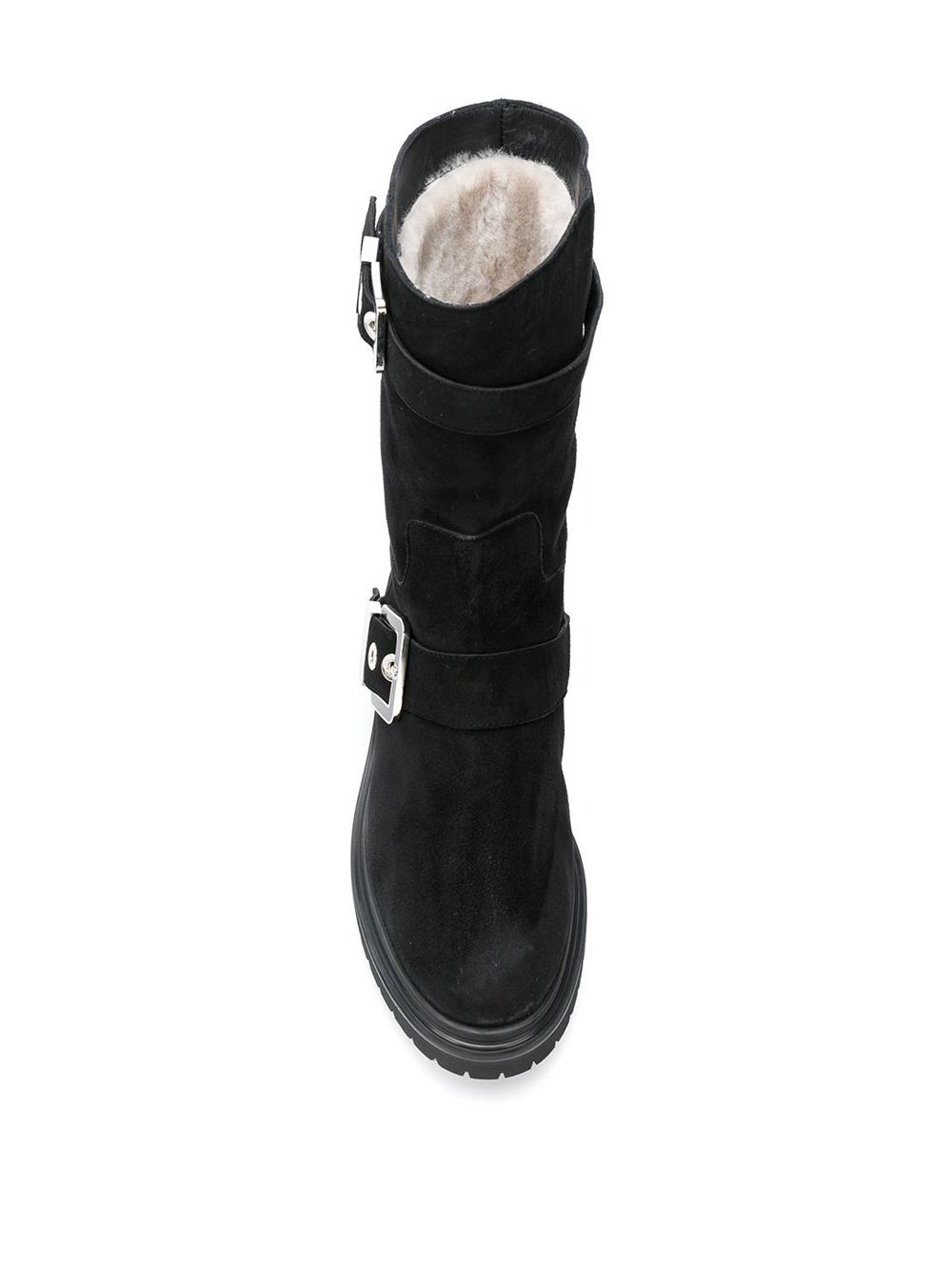 фото Baldinini silver buckled boots